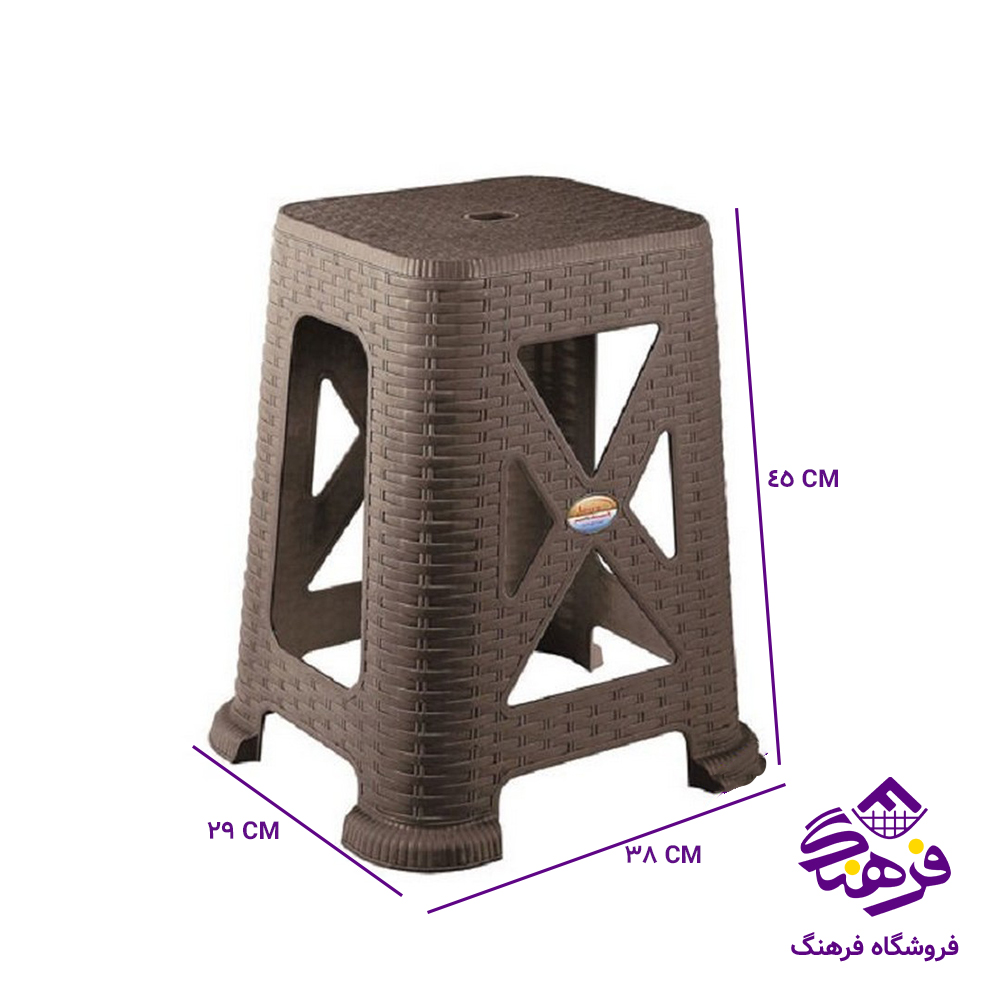 چهارپايه ناصر 867 بافت بلند