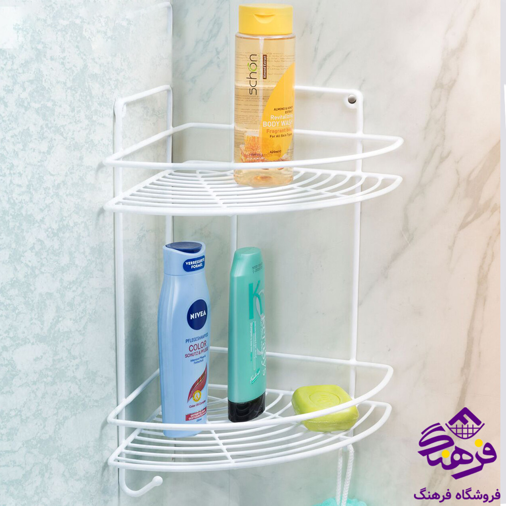3گوش حمام ارکیده 2ط سفید کاوه 425
