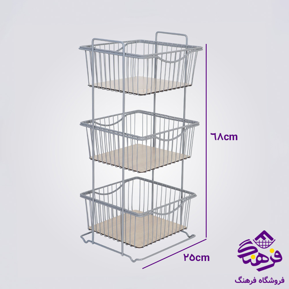 جاپیازی مانا 3ط مربع طوسی کاوه 530