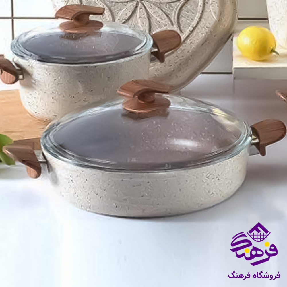 نالینو تابه چدن  سایز Danieli 34 بدون درب