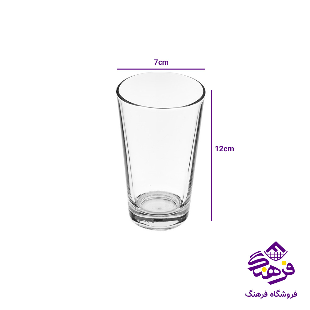 لیوان اکوا ساده کادو زنگان 1106
