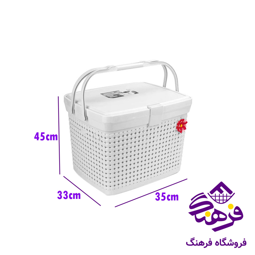 سبد پیک نیک بزرگ طرح مایا هوم کت