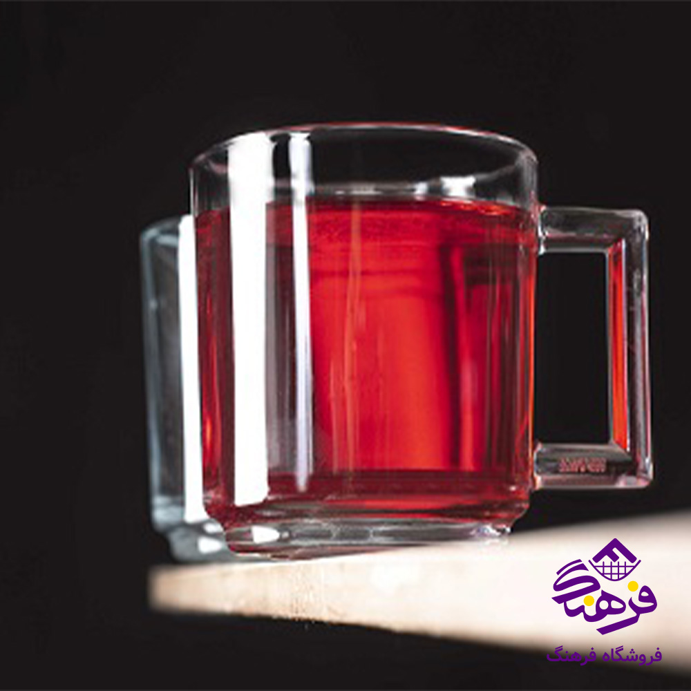 استکان نیوزلند دسته دار شیرینگ کاوه (12دک)