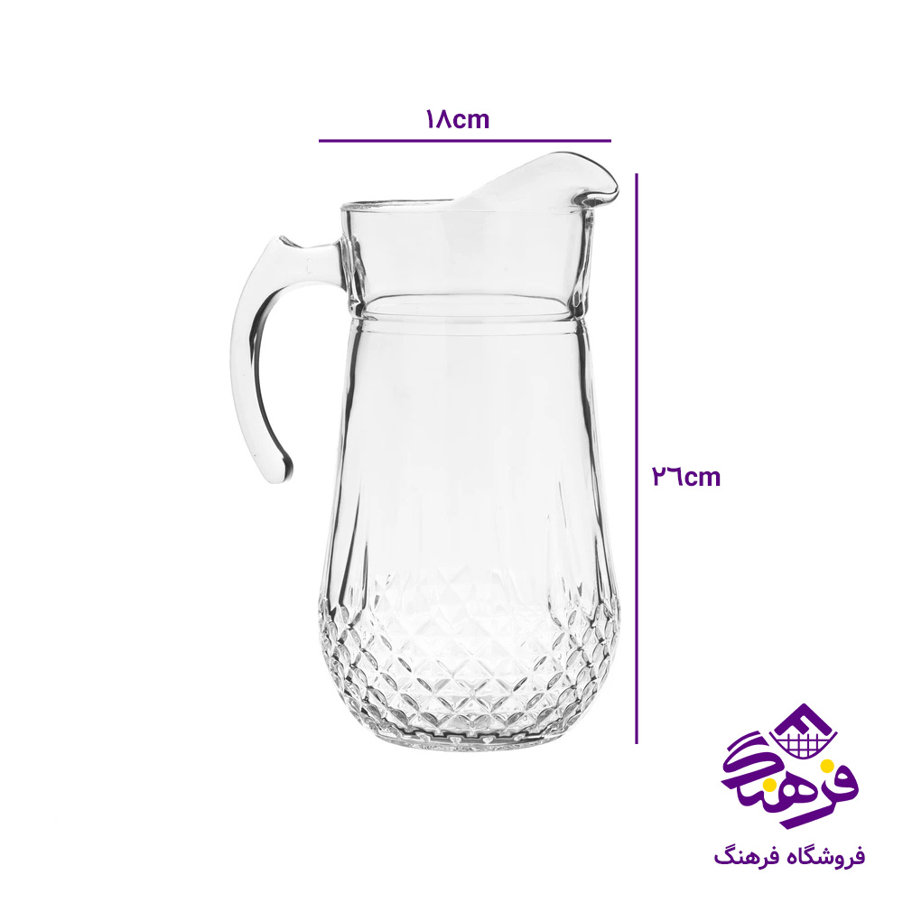 پارچ و لیوان اپرا کادو نوری (4دک)