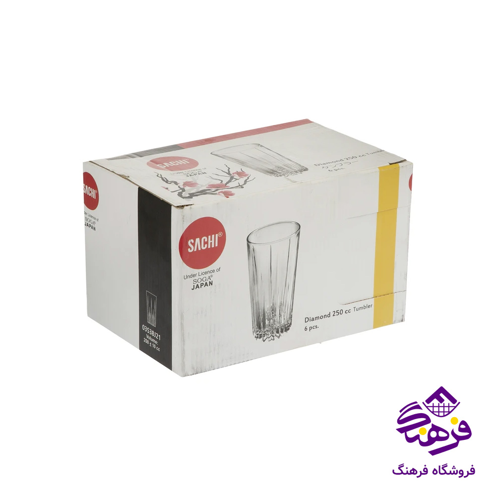 لیوان دایاموند 250 کادو کاوه (6دک)