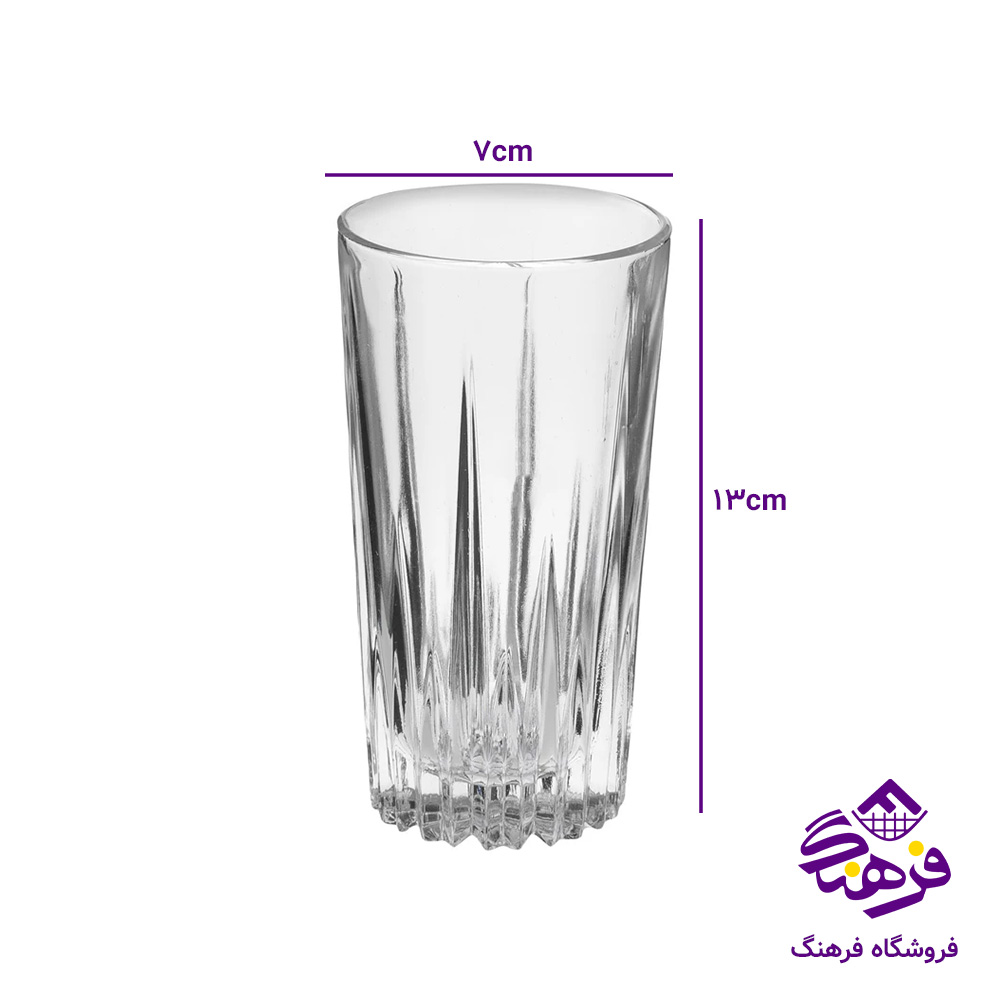 لیوان دایاموند 250 کادو کاوه (6دک)