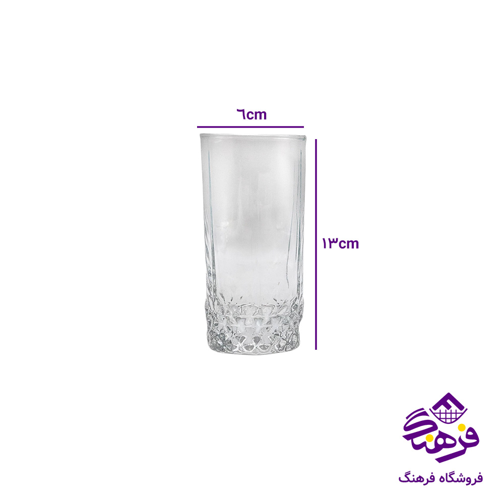 لیوان الگانس بلند کادو کاوه (6دک)