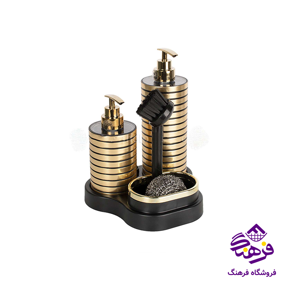 ست 4تیکه تایلندی کنار سینک گلد 6071