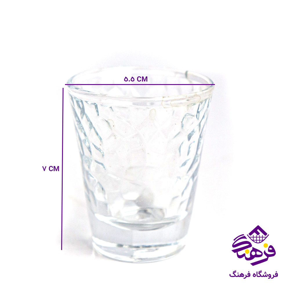 استکان اکوا اوين کادو زنگان 12دک 4012