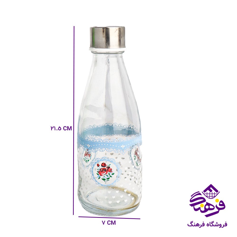 بطري اکوا ميني چاپي درب فلزي فله کاوه 12دک