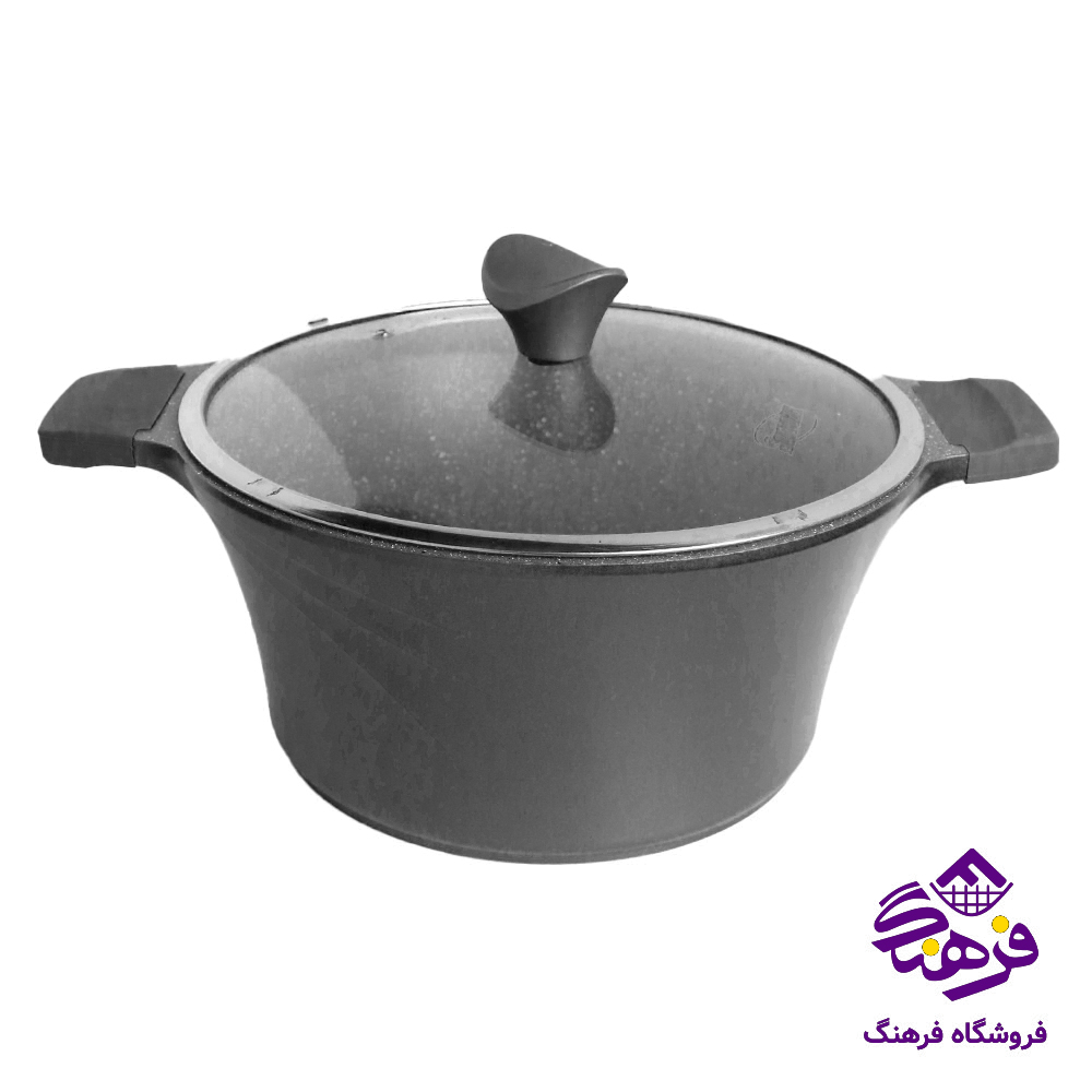 سرویس قابلمه 7پارچه انزو فورته مشکی