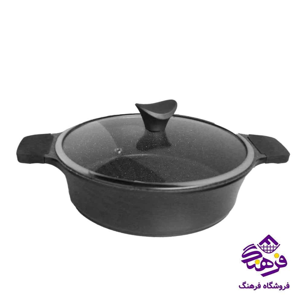 سرویس قابلمه 7پارچه انزو فورته مشکی