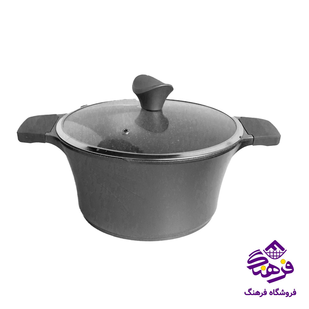 سرویس قابلمه 7پارچه انزو فورته مشکی