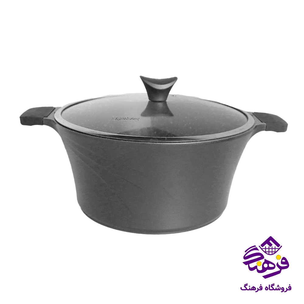 سرویس قابلمه 7پارچه انزو فورته مشکی