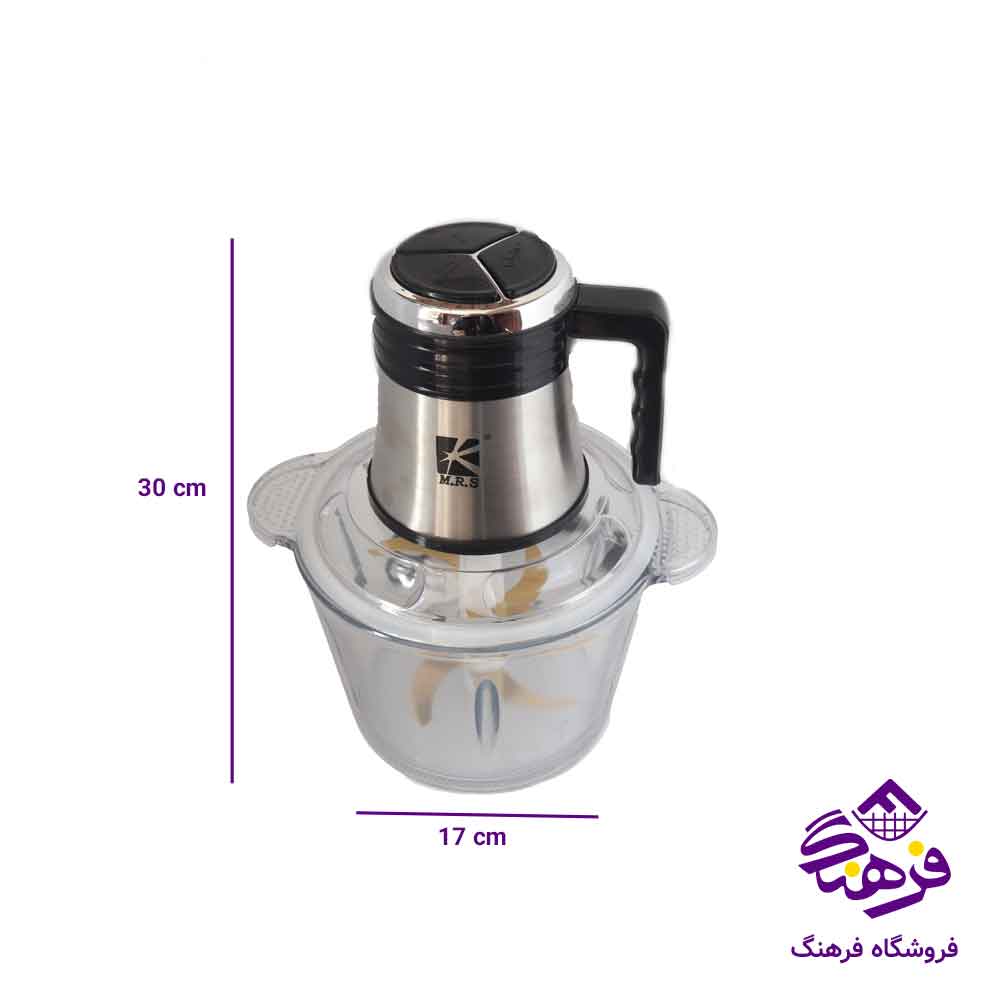 خردکن تيغه طلايي با سير پوست MRS 670