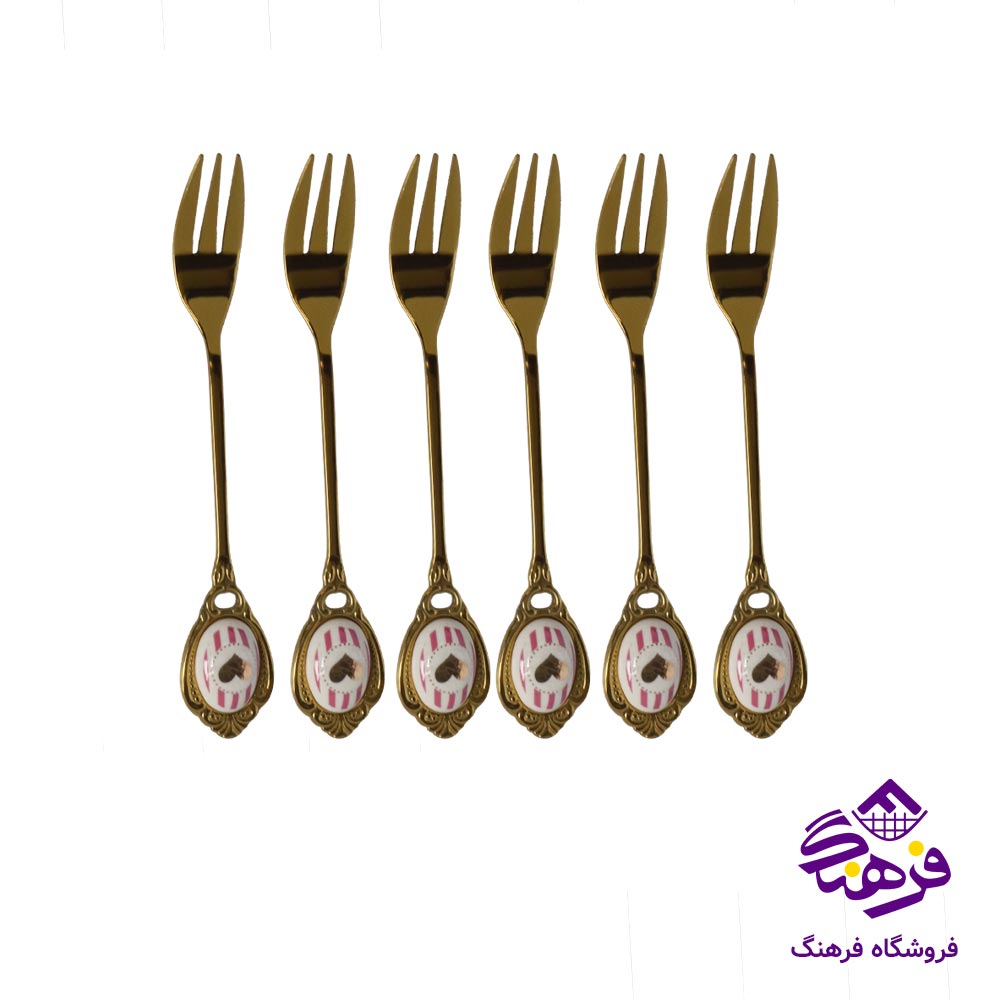 چنگال نگين دار 20