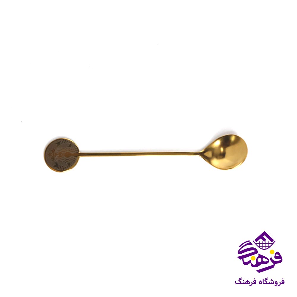 قاشق چاي استار باکس طلايي 21