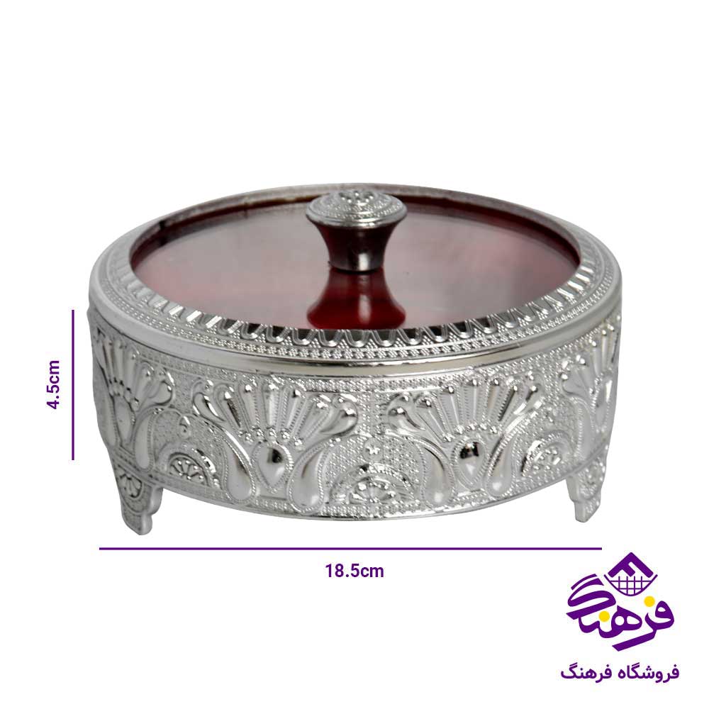 شکلات رز درب شيشه اي