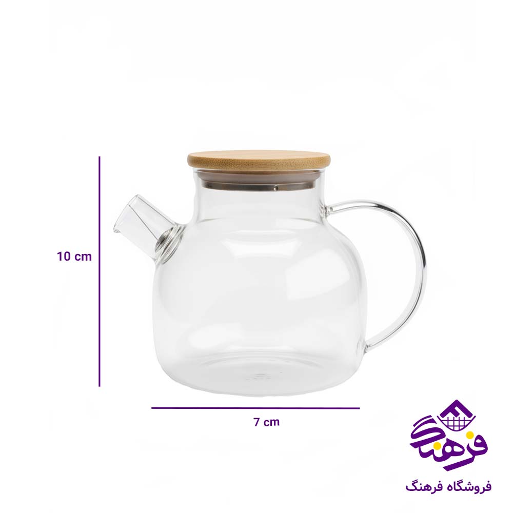 قوري پيرکس درب بامبو 1000ميل ويلهوم