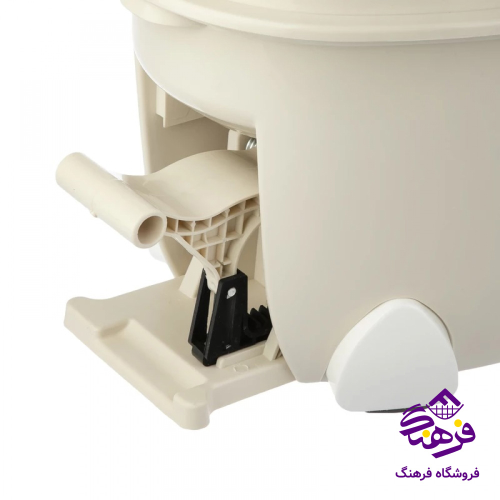 سطل و تی چرخشی پدال دار همارا