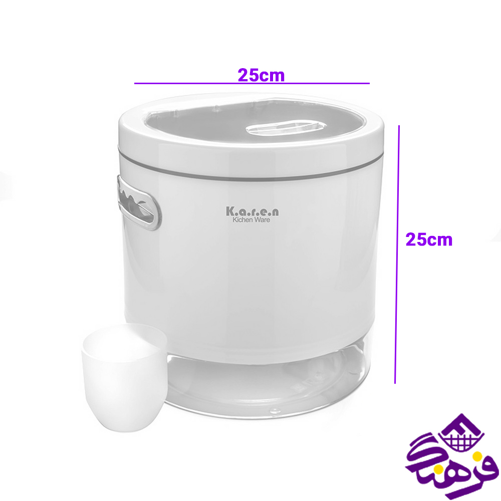 سطل برنج 10 کیلویی کارن