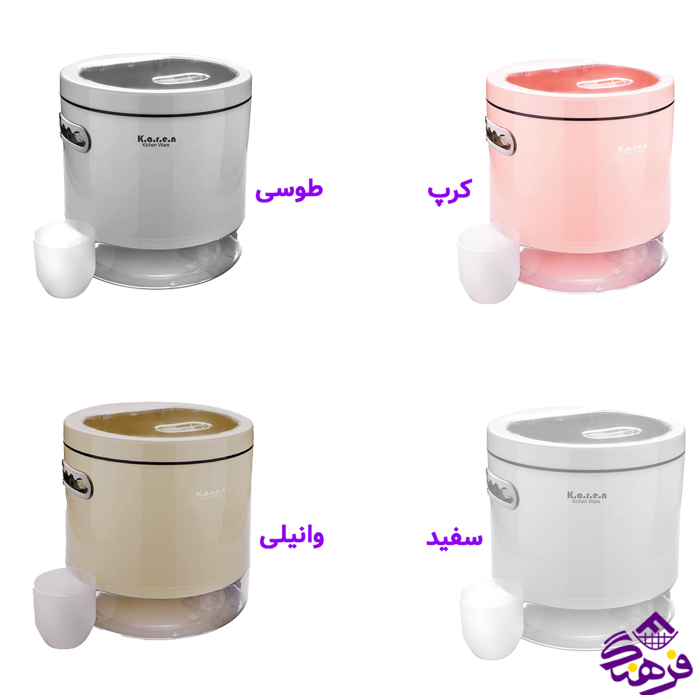 سطل برنج 10 کیلویی کارن