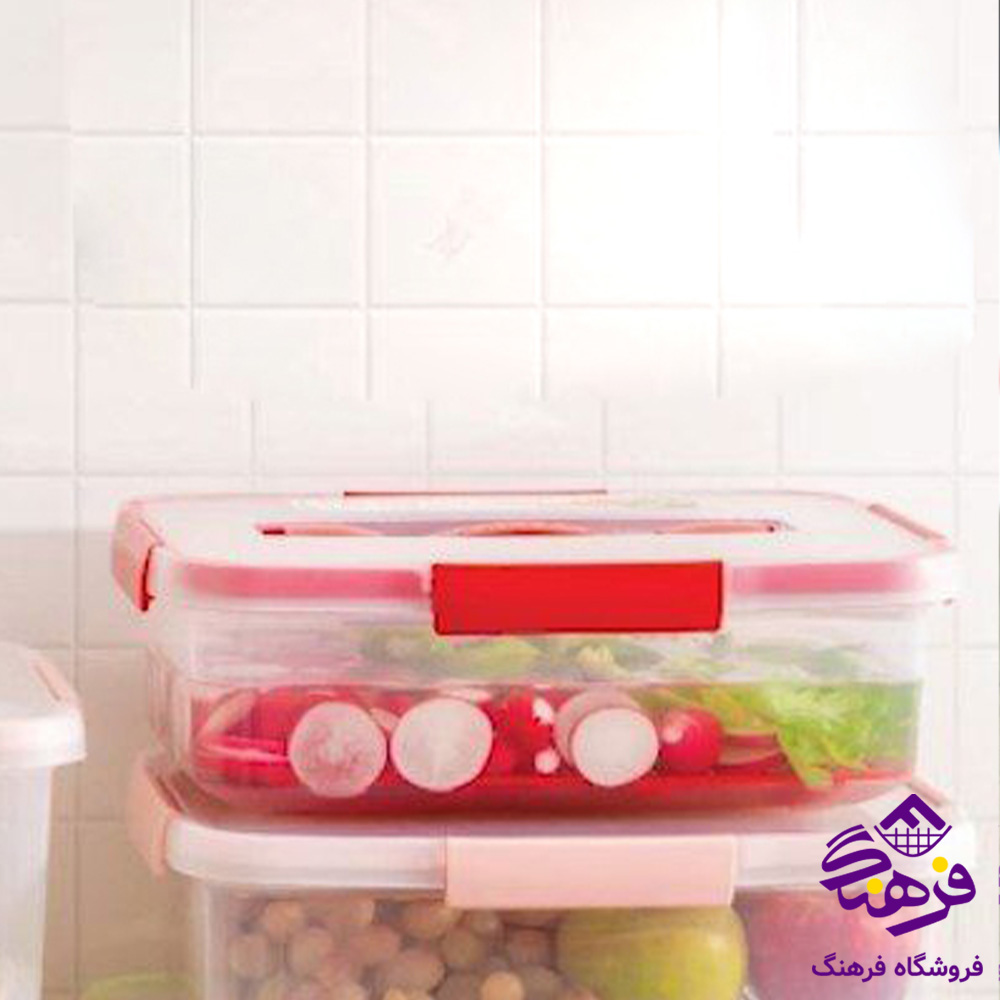 فريزري زيبا گاپانا مستطيل 3/5 ليتر