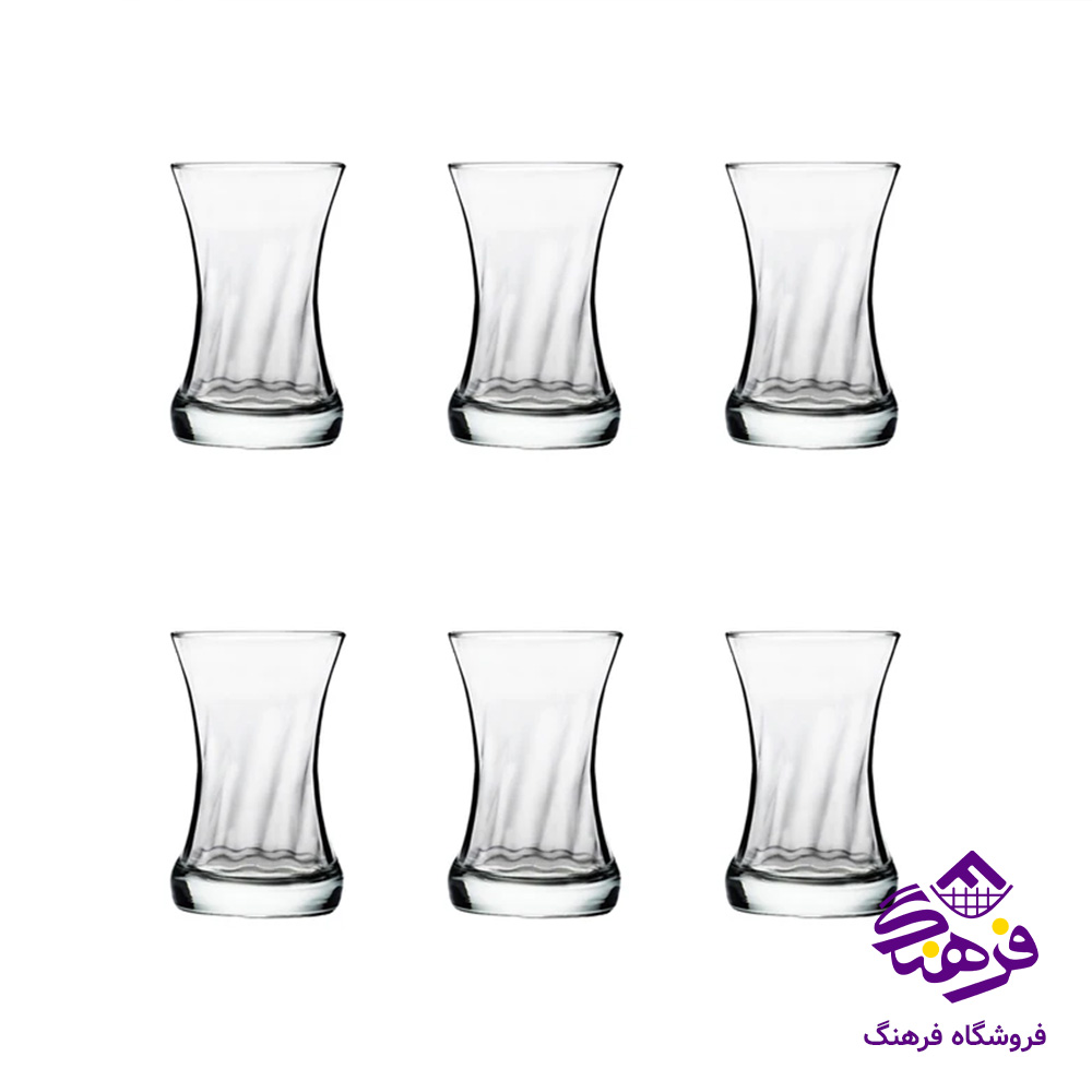 استکان لیما توئیست100 کادو کاوه (12دک)