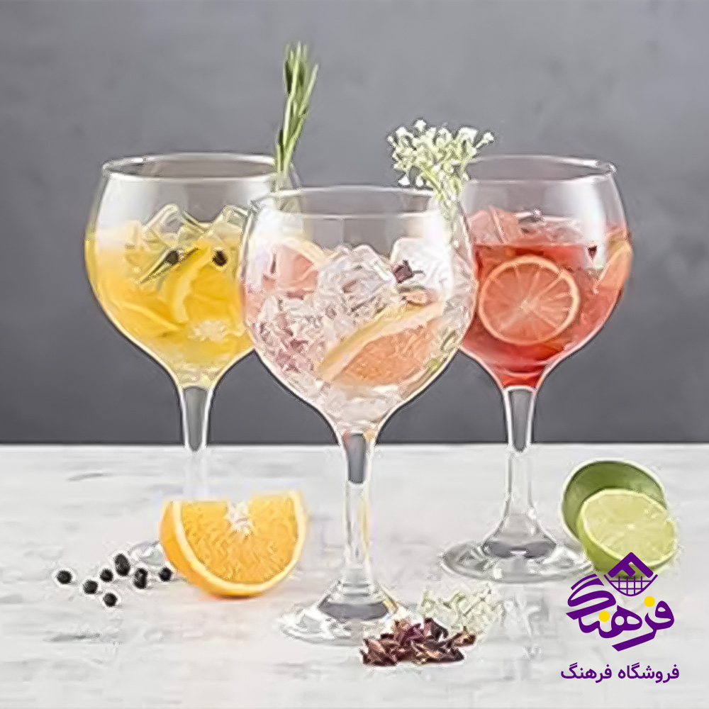 جام گیلاس مارتا 2 کادو بلور  کاوه 