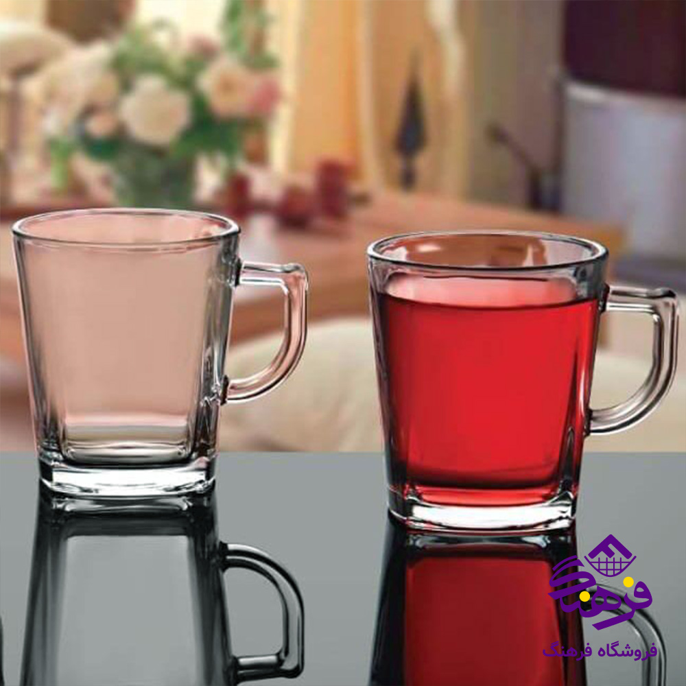 لیوان مارشال دسته دار فله کاوه (36عددی)