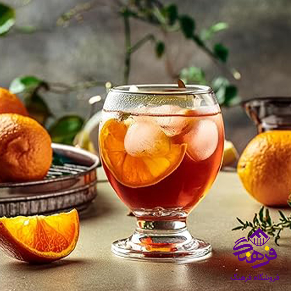 نیم لیوان مانا پایه دار کادو کاوه (6دک)