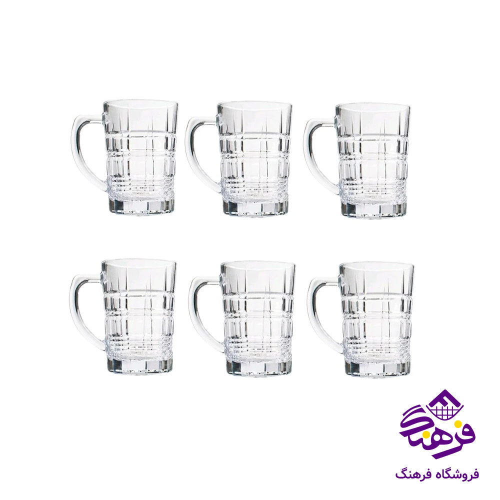 نیم لیوان ارنست دسته دار کادو کاوه (6دک)