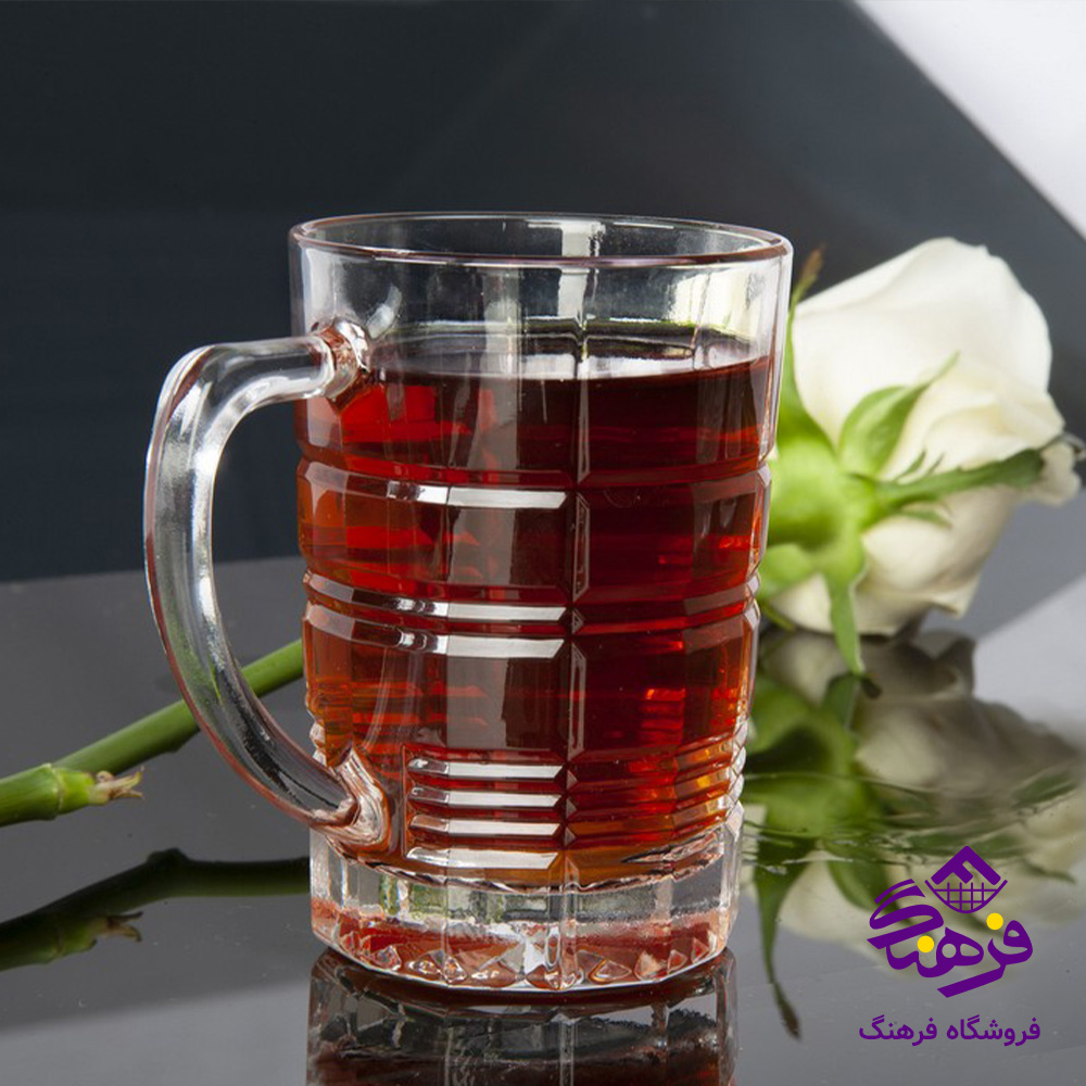 نیم لیوان ارنست دسته دار کادو کاوه (6دک)