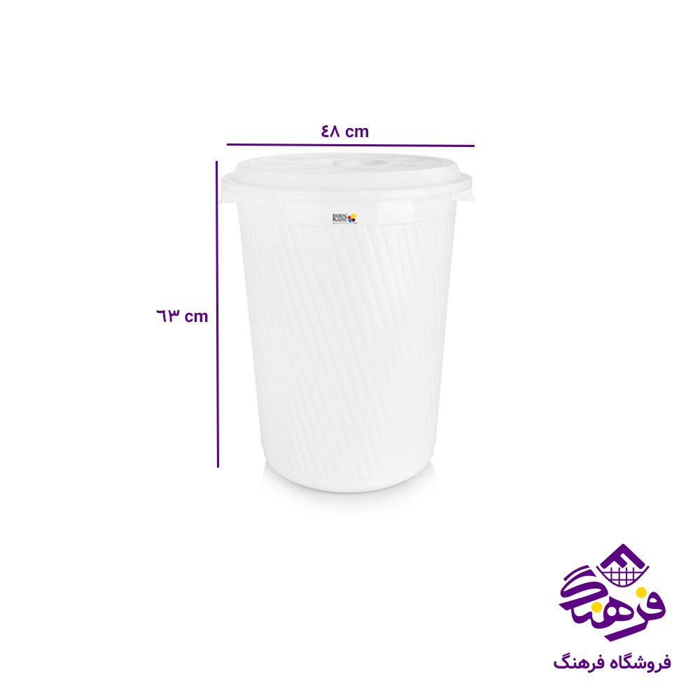سطل ايده ال دربدار 80ليتر