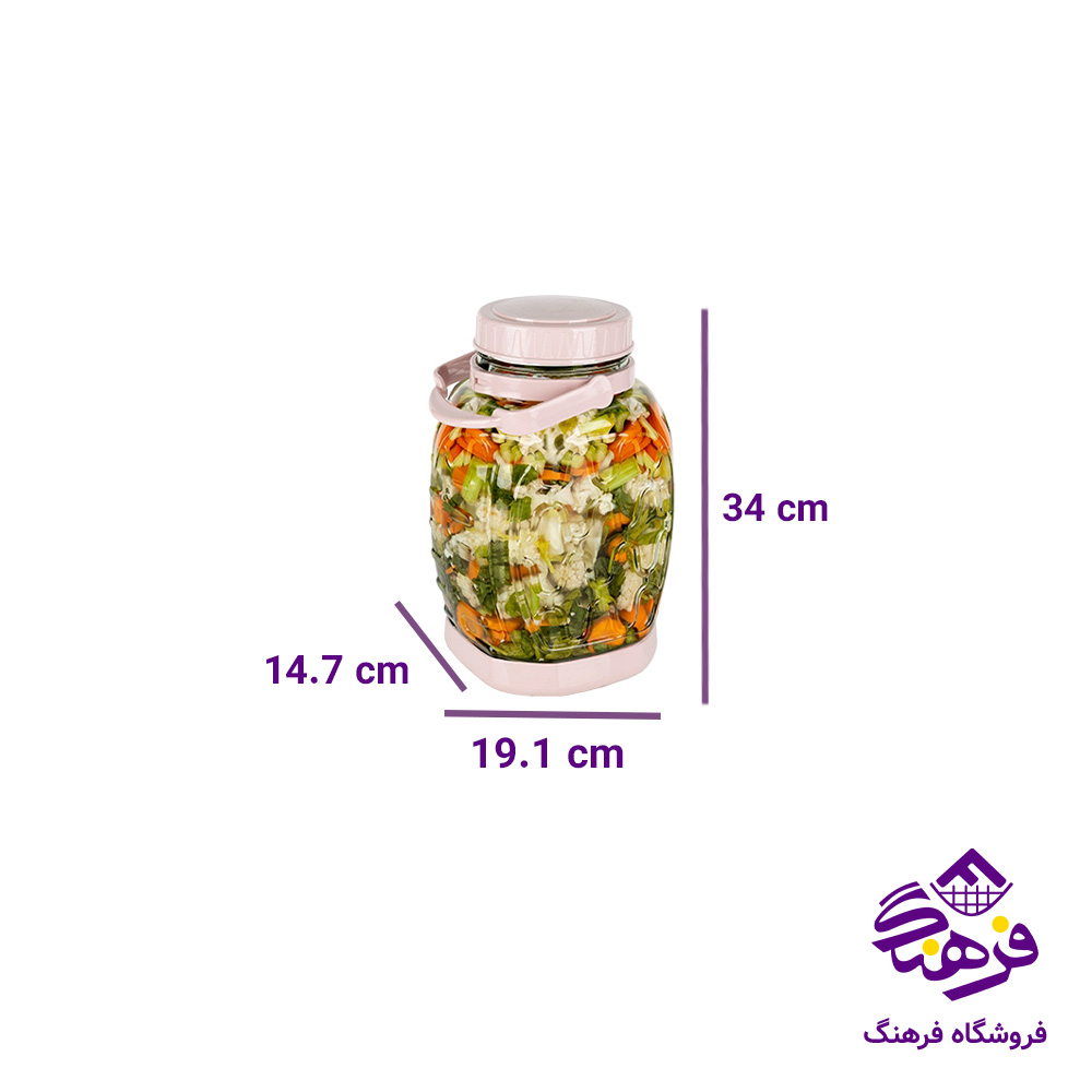 بانکه ترشی زيبا کاسنيک سایز 1 
