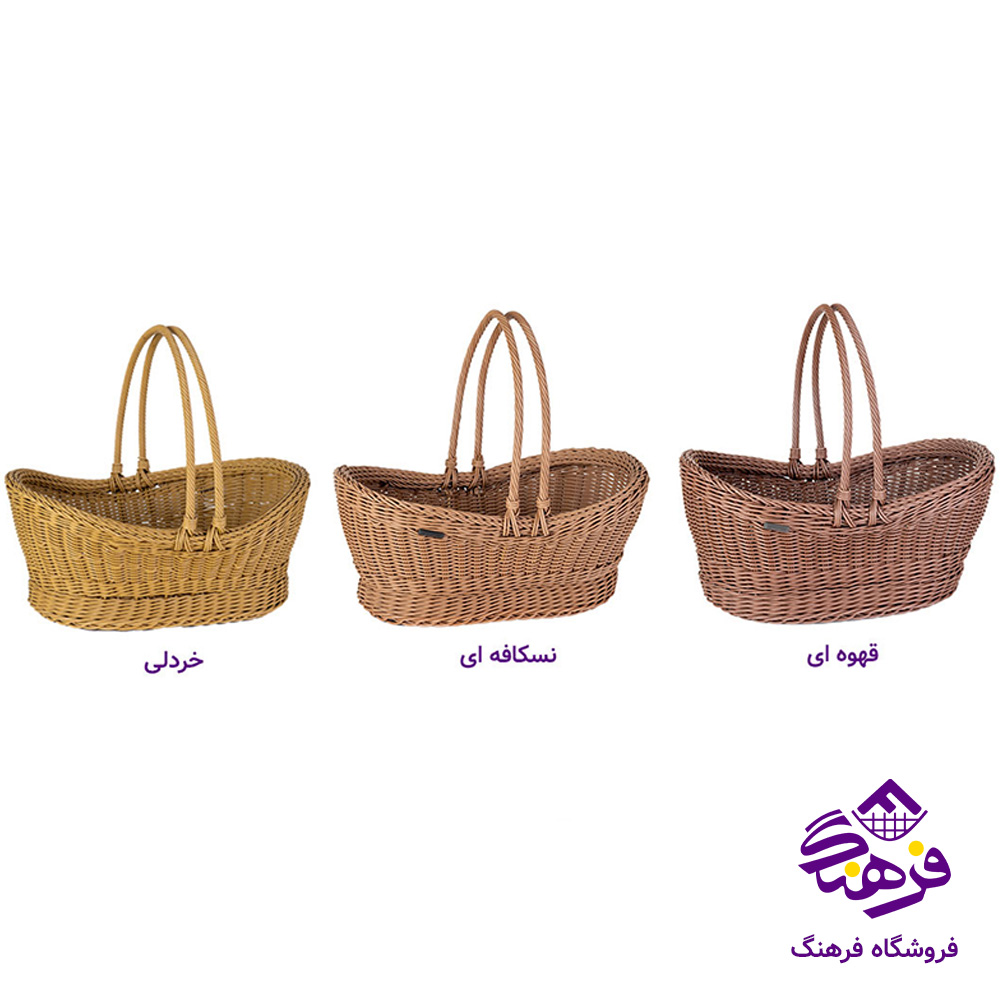 سبد بافت طرح یاس زیبا