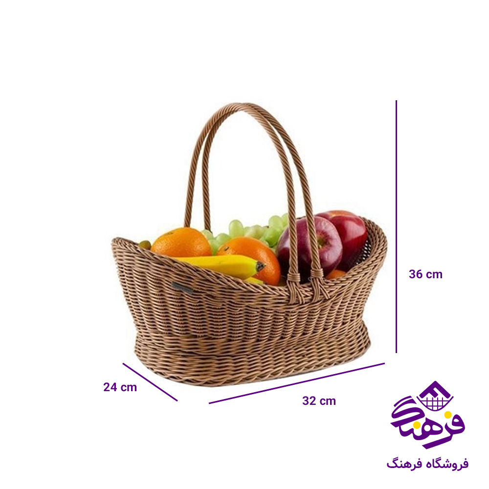 سبد بافت طرح یاس زیبا