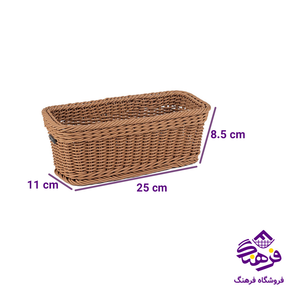 سبد بافت طرح بهار زیبا