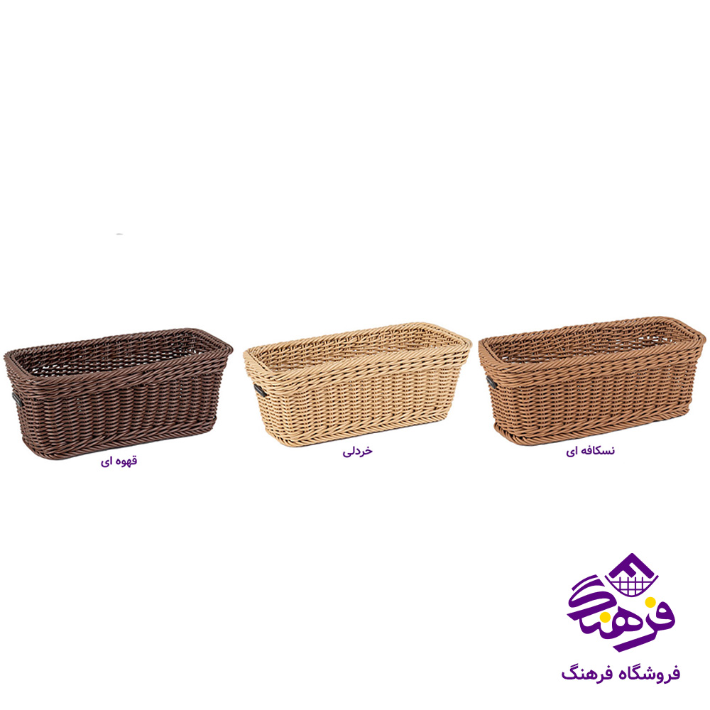 سبد بافت طرح بهار زیبا