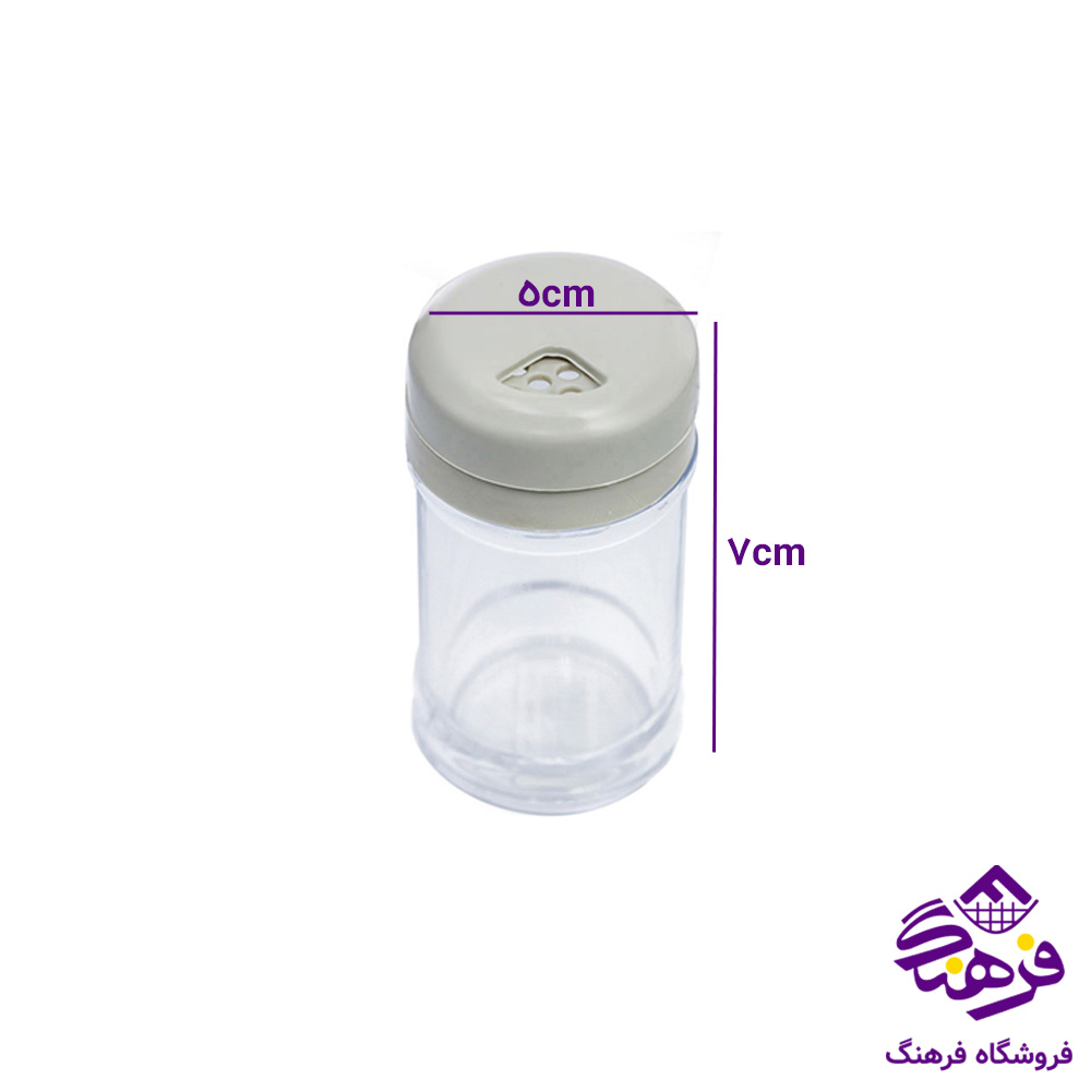 جا ادویه سه کاره کریستال سایز 3 زیبا