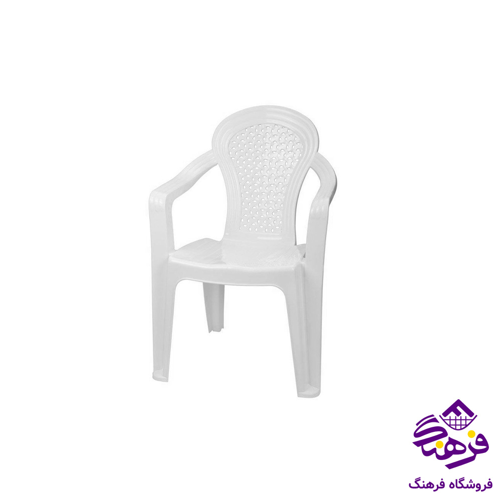 صندلی تسا حصیری دسته دار