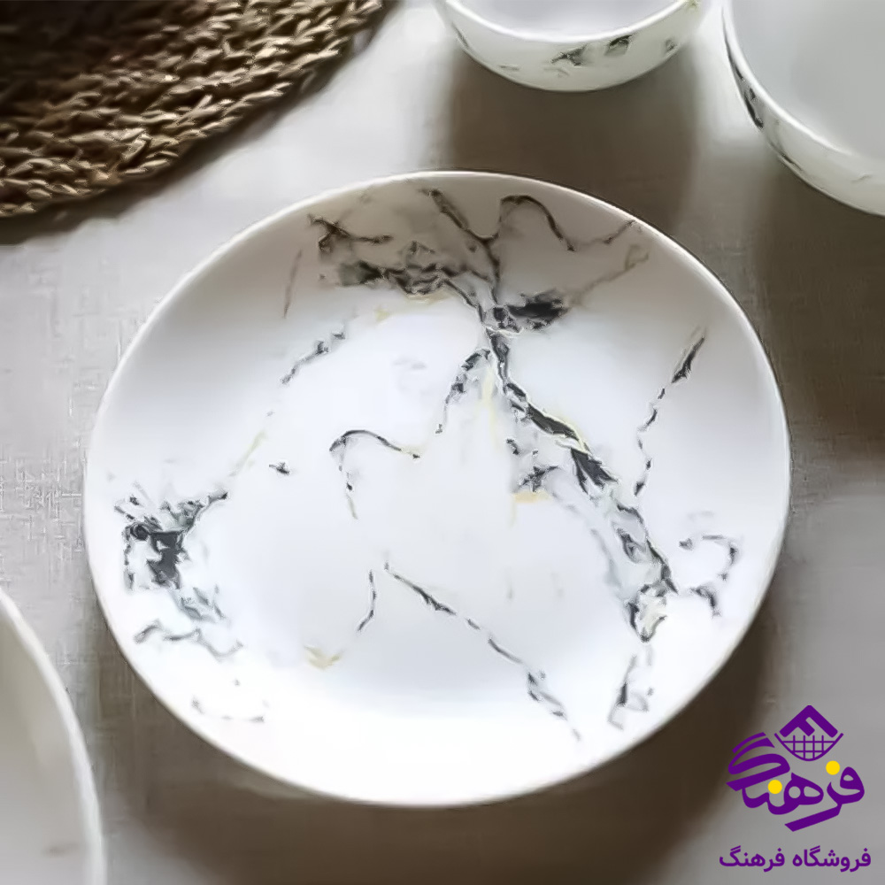 پیش دست دیوالی ماربل مشکی گلدن اپال 6دک