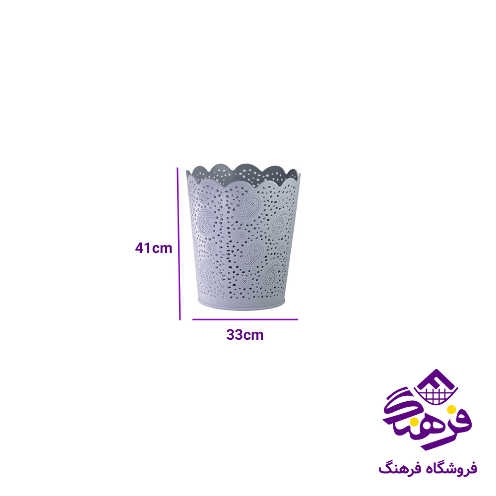 سطل ترمه3 گرد گلدپلاست 110661