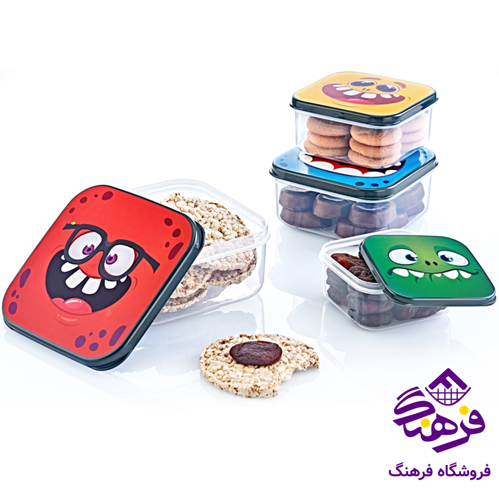 ست فريزري فان باکس (4سايز) گلد پلاست