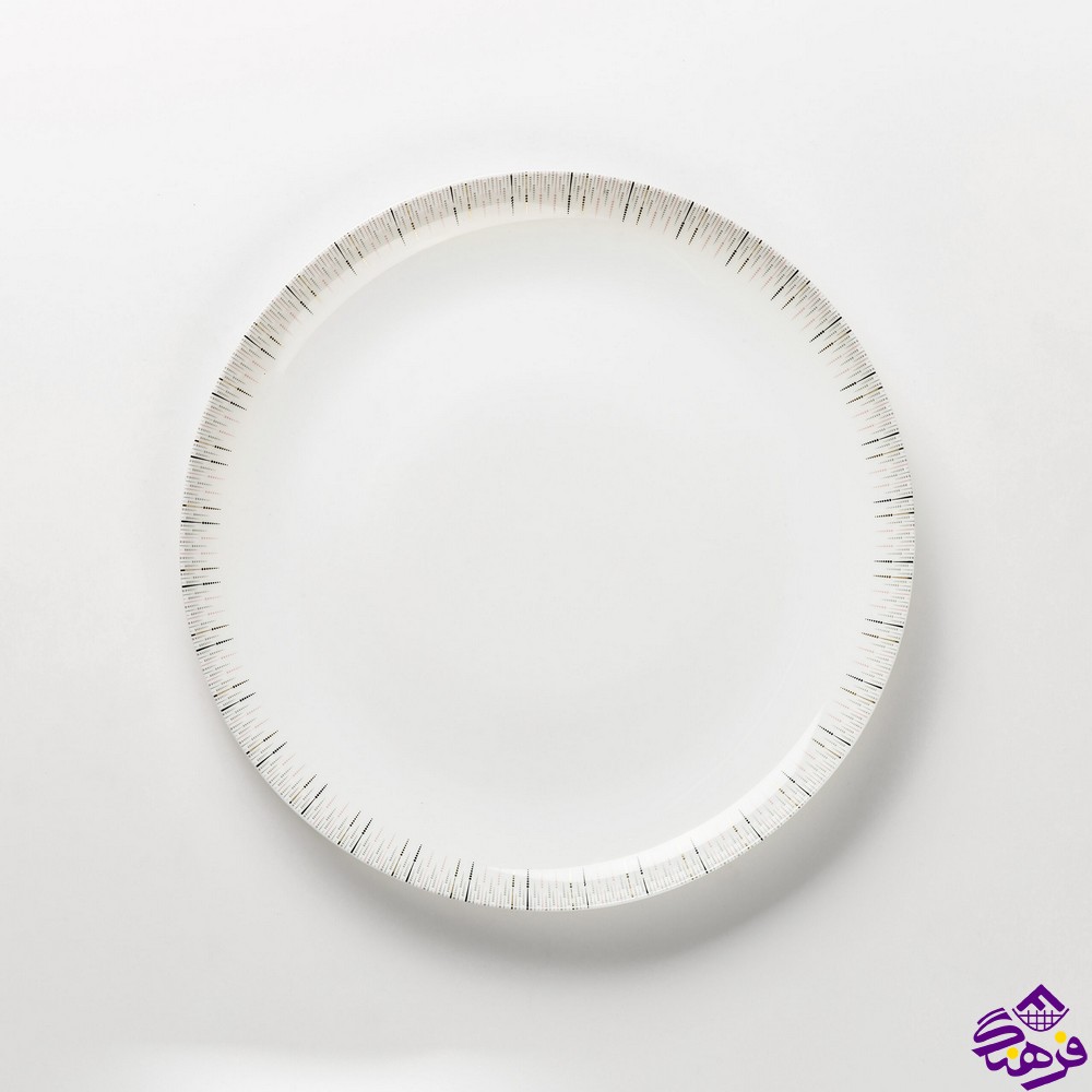 سرويس 26پارچه ديوالي سگمنت طوسي گلدن اپال