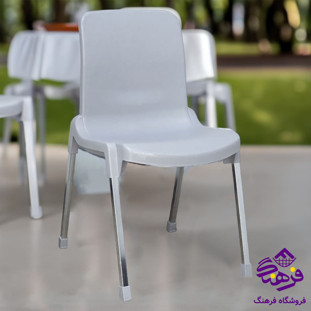 صندلی تسا رایان پایه فلزی بدون دسته