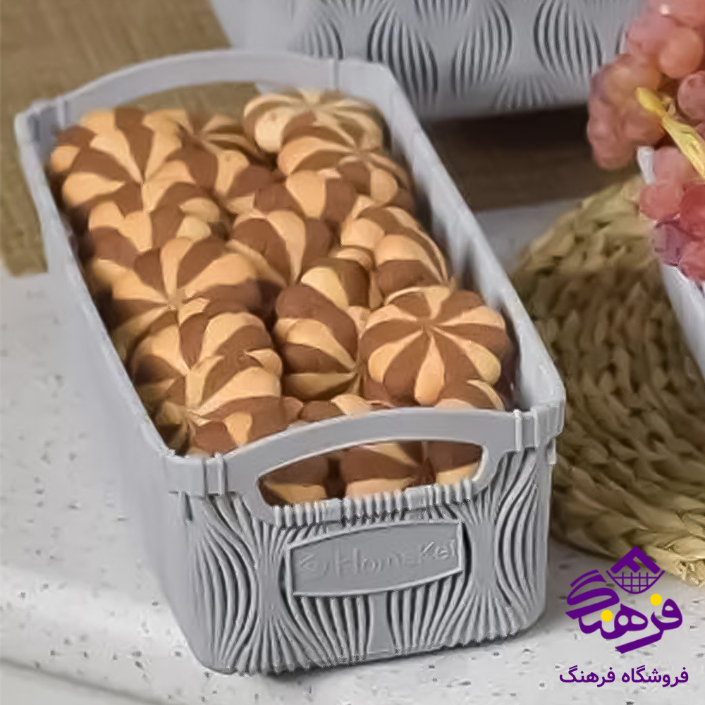 سبدنان و سبزی بافت سایز2 گلد پلاست