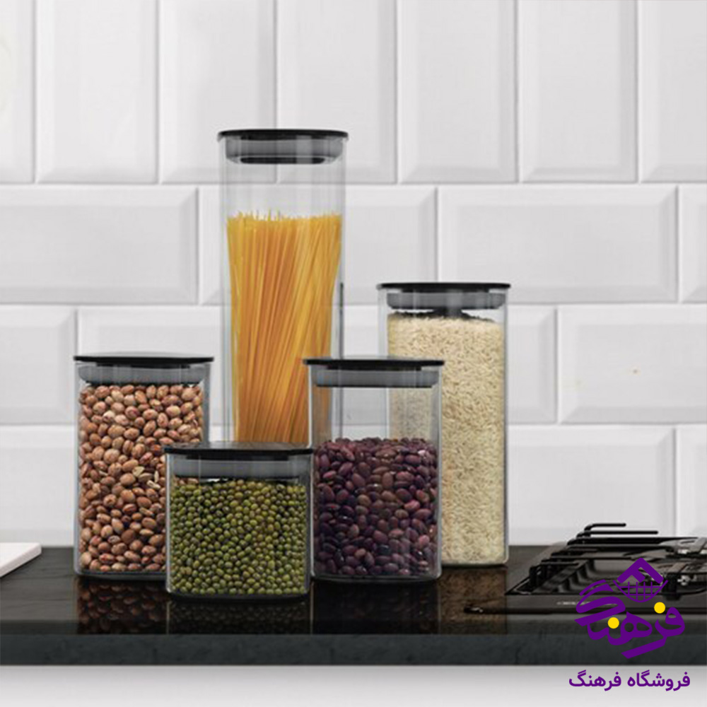 بانکه درب مشکی 5سایز کلیز