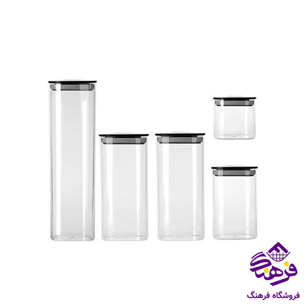 بانکه درب مشکي 5سايز کليز