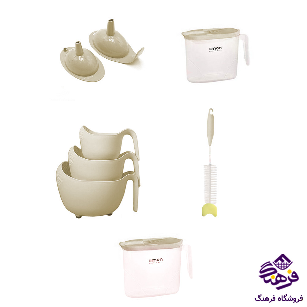 جهيزيه ليمون 58پارچه وانيلي